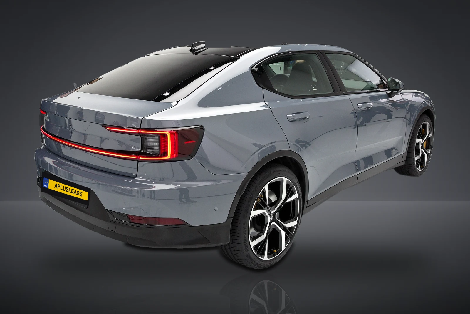Polestar 2 Long Range Dual Motor, schuin achter, voorbeeldauto financial lease